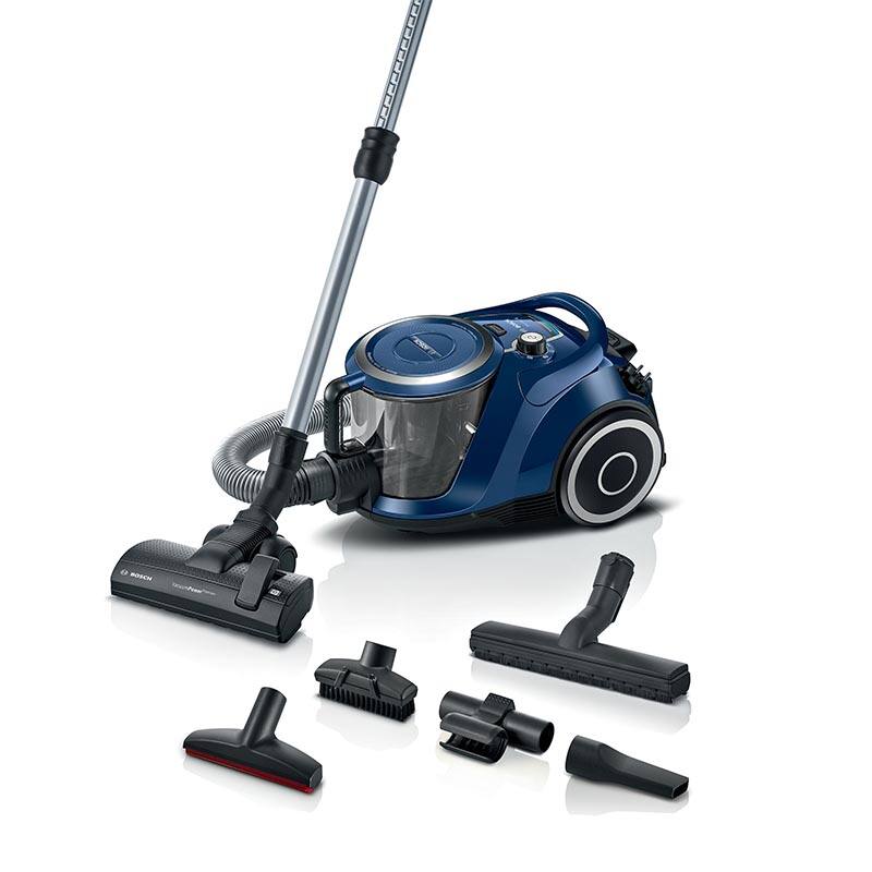 Bosch Serie 6, BGC41X36, Beutelloser Staubsauger, Crystal blau