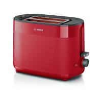 Bosch TAT2M124, Kompakt Toaster, Deep Red