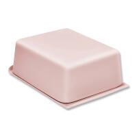 MAGU Butterdose, pink cherry - Serie Natur-Design, aus nachwachsenden Rohstoffen