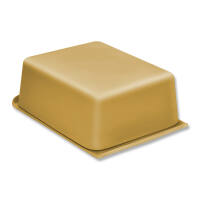 MAGU Butterdose, Gold - Serie Natur-Design, aus...